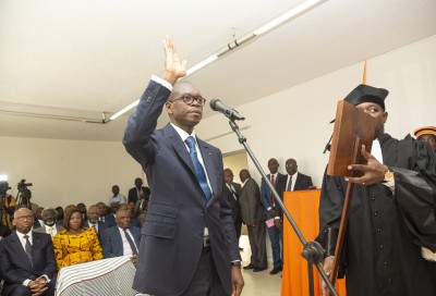 Côte d'Ivoire : Président de la Haute Autorité pour la Bonne Gouvernance (HABG) Épiphane Zoro Bi Ballo a prêté serment