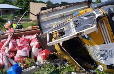 Côte d'Ivoire : Bongouanou, 06 victimes suite à une crevaison de pneu d'un véhicule de transport