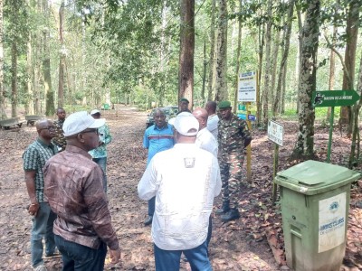 Côte d'Ivoire : En visite dans les structures sous sa tutelle, le ministre Assahoré se réjouit de l'état de conservation du Parc National du Banco