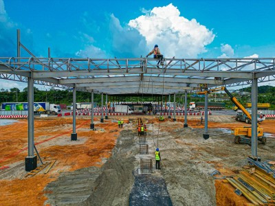 Côte d'Ivoire : Infrastructures routières, travaux d'élargissement de la station de péage d'Attingué