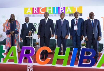 Côte d'Ivoire : Archibat 2023, les experts locaux en bâtiment font montre de leurs compétences en matière de matériaux de construction