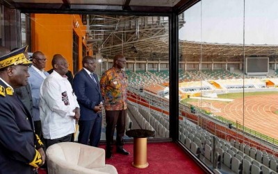 Côte d'Ivoire : Après Bouaké et Yakro, le VPR Koné à Korhogo sur les sites liés à la CAN 2023