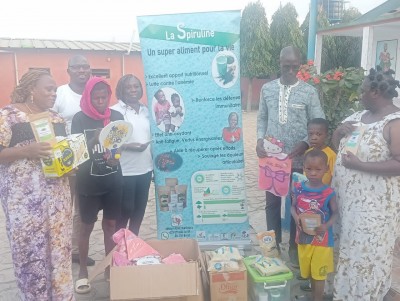 Côte d'Ivoire : Bouaké, un orphelinat doté de compléments alimentaires pour lutter contre la malnutrition