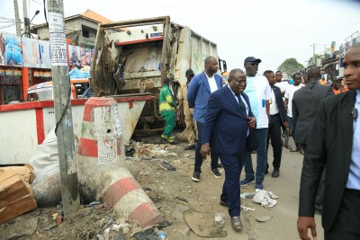 Côte d'Ivoire : Lutte contre le désordre urbain, Bacongo visite plusieurs sites dans la commune d'Adjamé