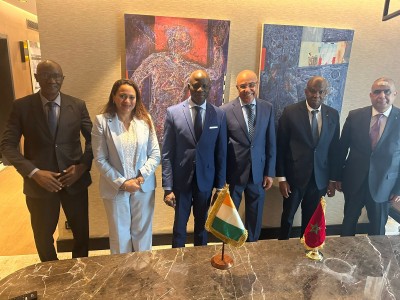 Côte d'Ivoire : Conseil des ministres du CAMES, Adama Diawara discute avec ses homologues du Maroc et du Congo sur les problèmes structurels de leurs systèmes d'enseignement supérieur