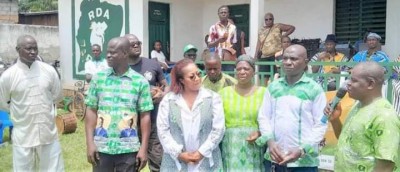 Côte d'Ivoire : Une dizaine de cadres du Guémon signent leur retour au PDCI de Tidjane Thiam