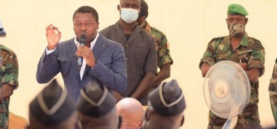 Togo :  Général Dimini Allaharé, nouveau chef d'Etat-major général des FAT