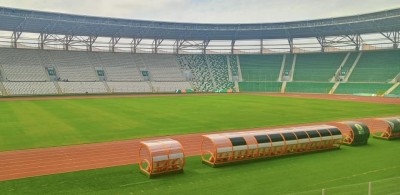 Côte d'Ivoire : Après la CAN 2023, remise à niveau de la pelouse du stade de la Paix de Bouaké