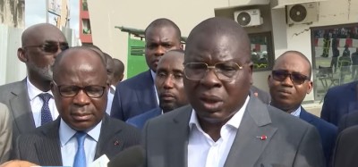 Côte d'Ivoire : Affaissement d'un immeuble à Cocody ayant fait un mort, les explications du Ministre Amédé Kouakou