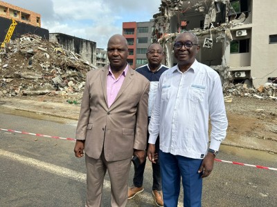 Côte d'Ivoire : Nouvel effondrement d'immeuble à Abidjan, l'Ordre des architectes crie son amertume: 
