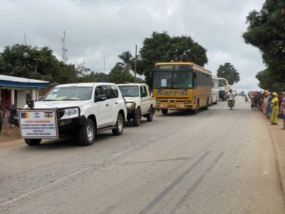 Cameroun : Retour volontaire des réfugiés centrafricains, 301 personnes rentrent chez elles