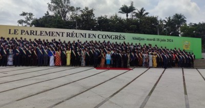 Côte d'Ivoire : Devant le Parlement réuni en Congrès, Ouattara dribble tout le monde sur son éventuelle candidature pour 2025 et confie : « ça sera pour la prochaine fois »