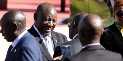 Côte d'Ivoire-Afrique du Sud : Cérémonie d'investiture de Cyril Ramaphosa, Tiémoko Koné a représenté Alassane Ouattara