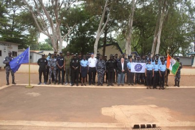 Côte d'Ivoire : Korhogo, l'Union Européenne forme les policiers sur les engins explosifs improvisés et le 1er secours au combat