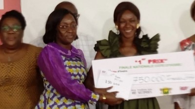 Côte d'Ivoire : Concours d'Art oratoire « Ma thèse en 180 secondes », Lydie Noëlle Boga, séduit le jury avec son projet sur l'irrigation des plantes avec de l'eau souterraine