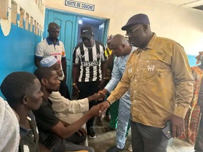 Côte d'Ivoire : Béré, des malades de la hernie bénéficient des prises en charge offertes par un cadre