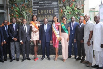 Côte d'Ivoire : Diamala Marie-Emmanuelle Miss 2024 et ses dauphines célébrées par la LONACI, la construction d'une école de six classes à Aboisso annoncée