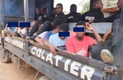 Côte d'Ivoire : Opération Spéciale à Abobo, 79 individus interpellés et conduits à la Préfecture de Police d'Abidjan