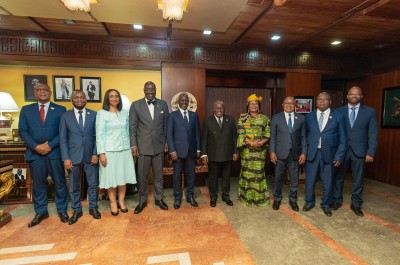 Côte d'Ivoire : En mission au Ghana, Bictogo échange avec Nana Akufo-Addo, puis trace avec Alban Sumana, son homologue ghanéen, les sillons d'une nouvelle coopération parlementaire
