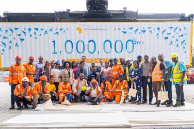 Côte d'Ivoire : Côte d'Ivoire Terminal franchit la barre symbolique d'un million de conteneurs manutentionnés