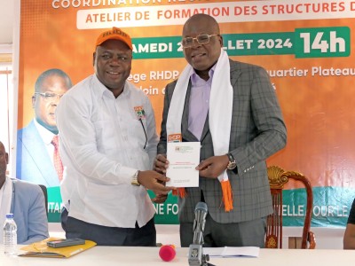 Côte d'Ivoire: présidentielle de 2025, les militants RHDP du Lôh-Djiboua reçoivent les outils nécessaires pour faire triompher leur parti