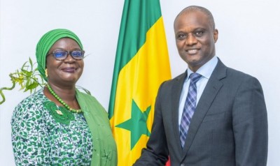 Côte d'Ivoire-Sénégal : Massandjé Touré-Litse sollicite le soutien du ministre Sénégalais de l'Economie pour la prochaine réunion du Conseil de convergence de la CEDEAO