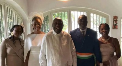 Côte d'Ivoire : Gbagbo et Nady Bamba célèbrent discrètement leur union