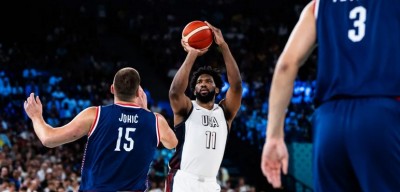 Cameroun: Joel Embiid, champion olympique 2024 avec les USA, accueilli triomphalement à Yaoundé