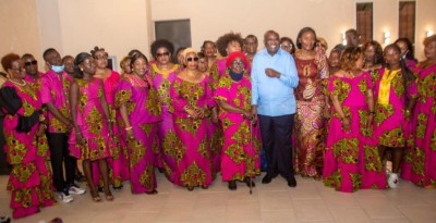 Côte d'Ivoire : Gbagbo reçoit des femmes PPA-CI de France venues renouveler leur engagement envers leur leader