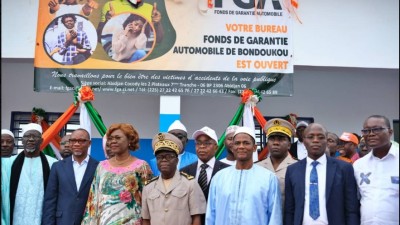 Côte d'Ivoire : Bondoukou, ouverture du bureau du Fonds de Garantie Automobile (FGA) pour la prise en charge rapide des victimes d'accident de la voie publique