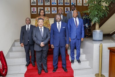 Côte d'Ivoire : Environnement des affaires, le Sultanat d'Oman en mission de prospection des opportunités d'investissement, a échangé avec Wautabouna Ouattara