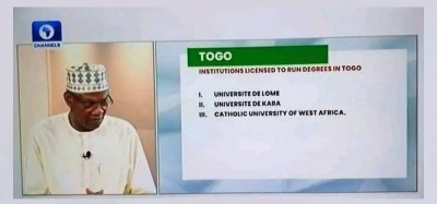 Nigeria : Le gouvernement retient 3 universités au Togo et 5 au Bénin pour les étudiants, 22 700 faux diplômes annulés