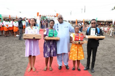 Côte d'Ivoire: Promotion de l'excellence scolaire, Laurent Tchagba célèbre les 1000 meilleurs élèves de la commune de Marcory