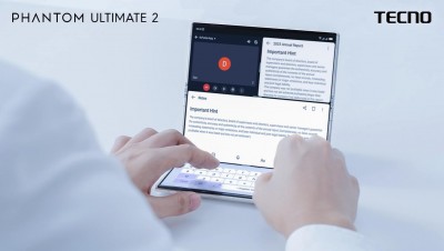 Côte d'Ivoire : Tecno Phantom Ultimate 2 : le smartphone qui se plie en 3 !