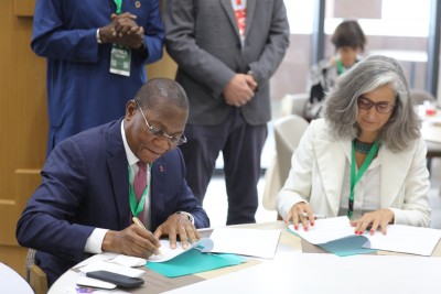 Côte d'Ivoire : Forum urbain Africain à Addis-Abeba, Bruno Koné signe un protocole d'entente avec ONU-Habitat pour la mobilisation des ressources financières destinées au développement urbain durable