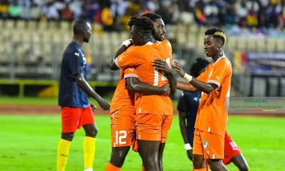 Côte d'Ivoire : Éliminatoires CAN 2025, les Éléphants s'imposent face au Tchad 2-0 et occupent la tête de leur poule avec 6 points