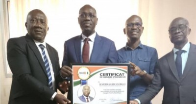 Côte d'Ivoire : RHDP, le Directeur de Cabinet adjoint du Secrétaire exécutif élevé au rang de membre d'honneur d'EPR