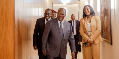 Côte d'Ivoire : Alassane Ouattara heureux de retrouver le Palais Présidentiel rénové après plusieurs mois de travaux