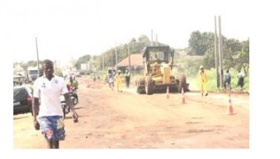 Côte d'Ivoire : Infrastructures routières, début des travaux de réhabilitation  de la voie Bondoukou-Bouna