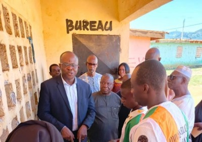 Côte d'Ivoire : Région du Tonpki, mobilisation du RHDP, le coordonnateur adjoint à la rencontre des centres d'enrôlement