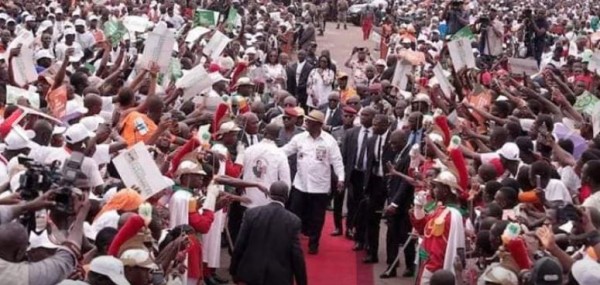 C Te D Ivoire Yamoussoukro Pas De Libation Au Meeting Du Rhdp Le