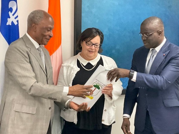 Ivory Coast: Gôh-Djiboua’s strengths and potential are praised by Canada’s Dacoury-Tablry
