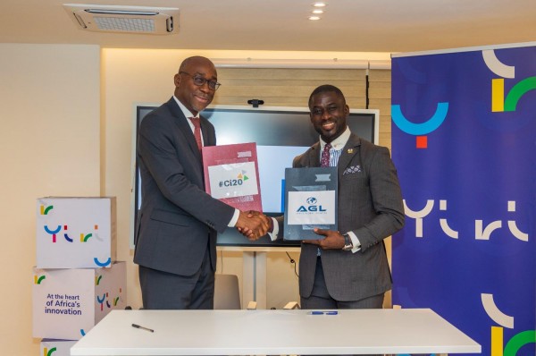 Côte d'Ivoire : AGL signe un partenariat avec le CI 20 pour accompagner l'innovation en Afri...