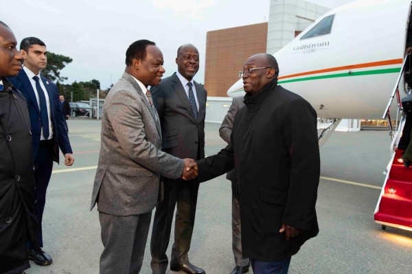 Côte d'Ivoire : Le Vice-Président de la République est arrivé en Azerbaïdjan pour participer...