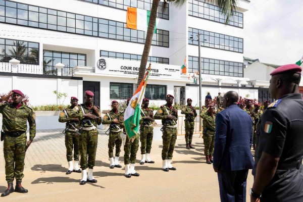 Côte d'Ivoire : Le Vice-Président de la République a inauguré le nouveau siège de la Cour de...