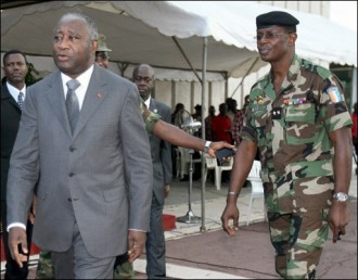 Gbagbo menace  de frapper par les armes les fauteurs de trouble