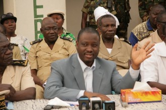 Bouaké: Guillaume Soro aux populations  : « Laurent Gbagbo sait quÂ’il est fini ! »