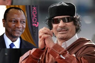 Kadhafi au secours dÂ’Alpha Condé