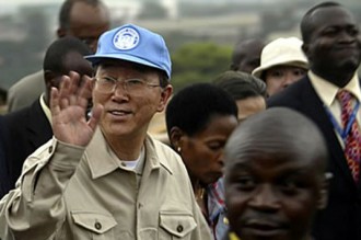 Le secrétaire général de lÂ’Onu attendu à  Libreville.