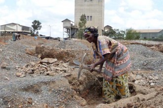 Carrière de Kaporo-rail : un lieu convoité par les démunis de Conakry malgré les conséquences